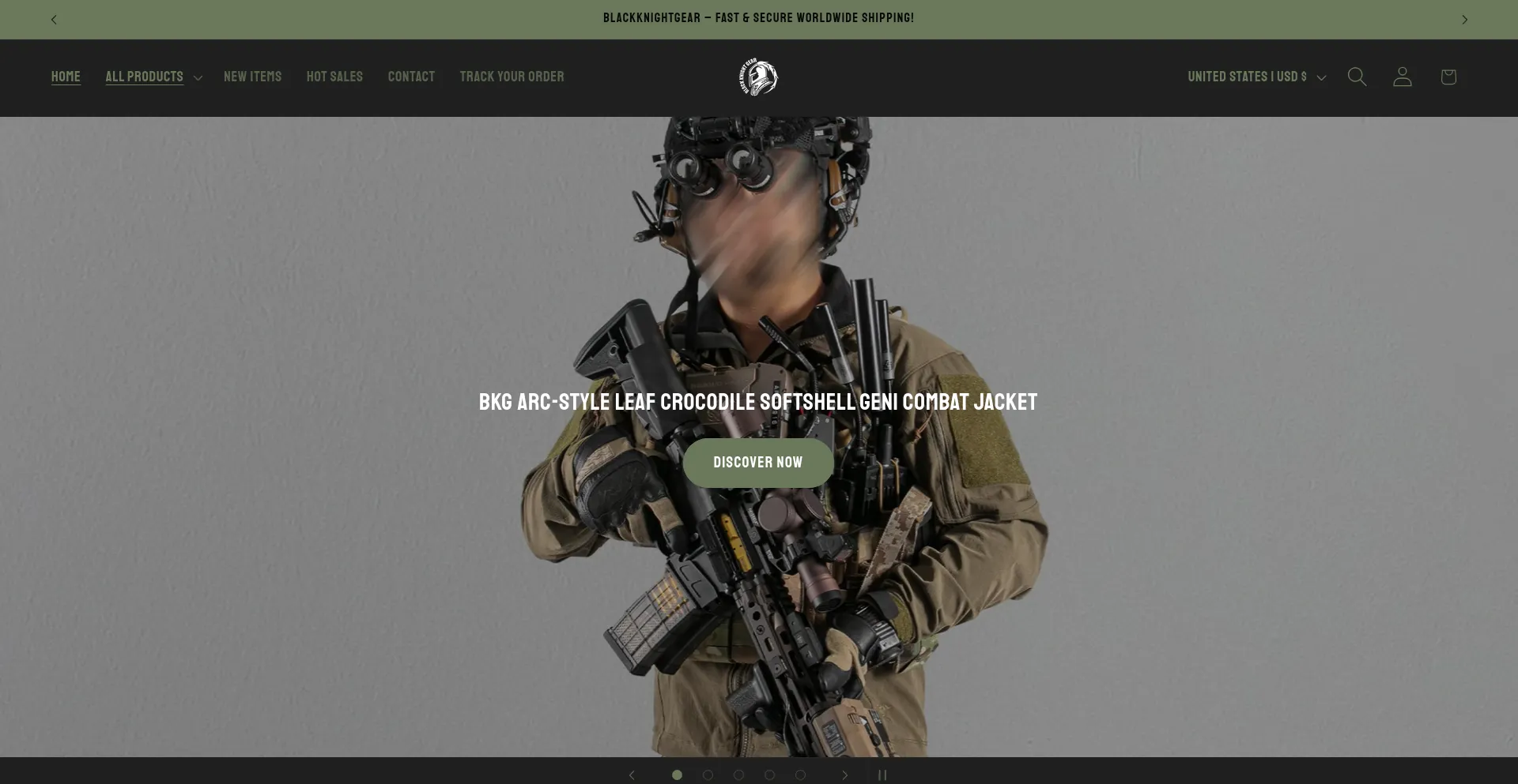 ¿És Seguro y Confiable Blackknightgears.com?