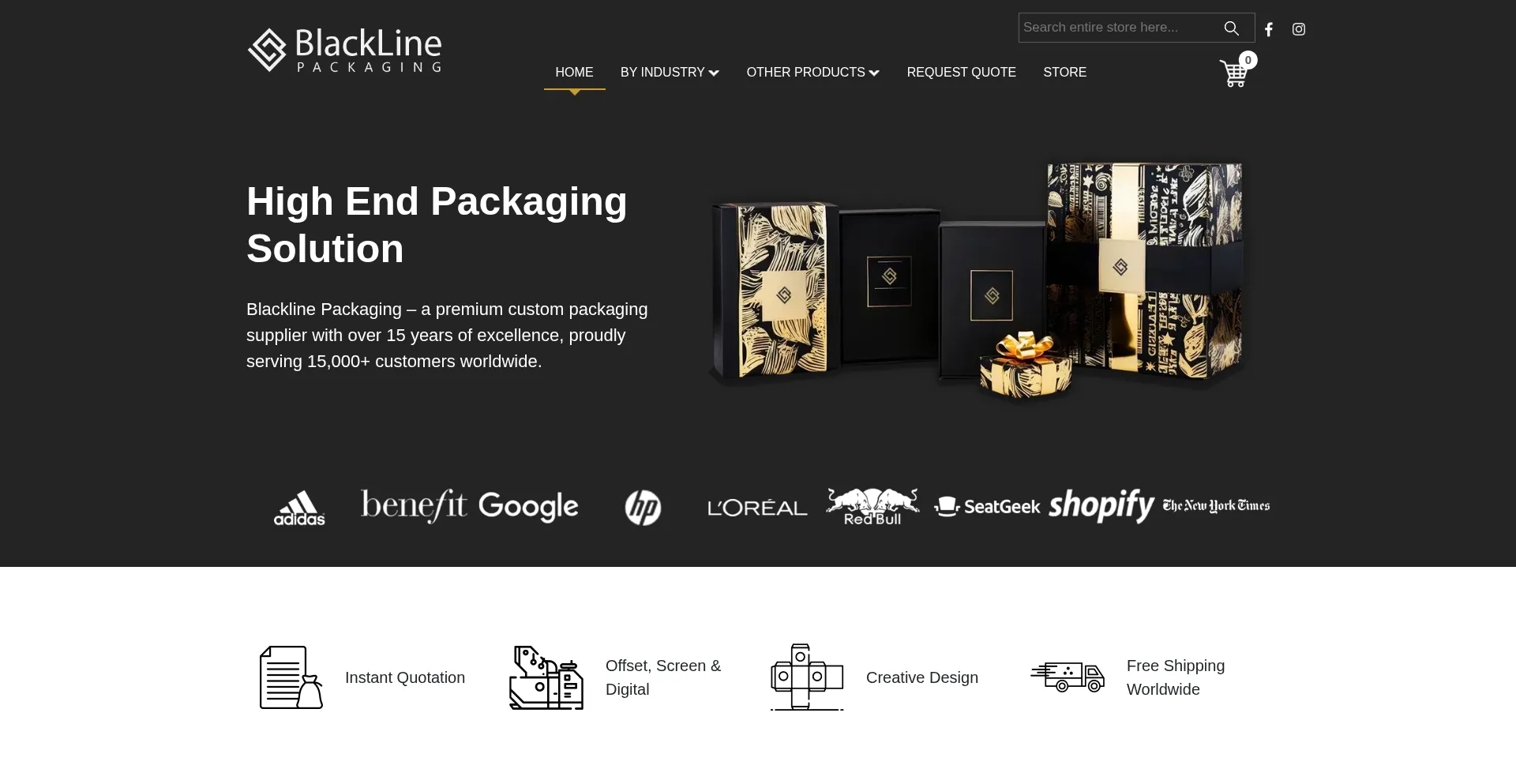 Blacklinepackaging.com