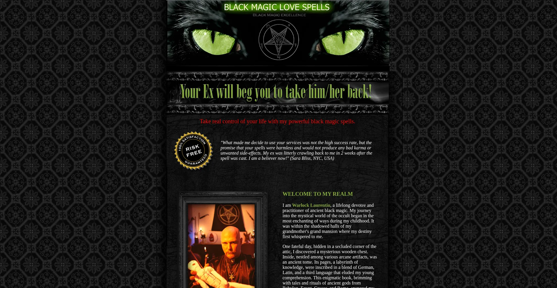 Blackmagiclovespells.net