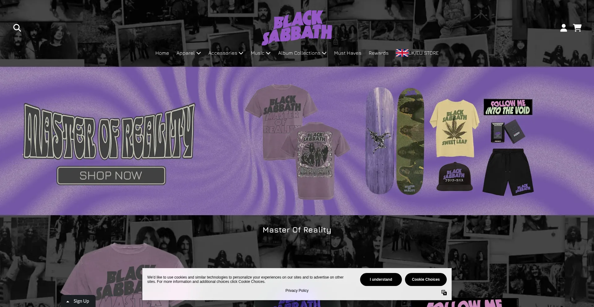 Blacksabbathapparelshop.com