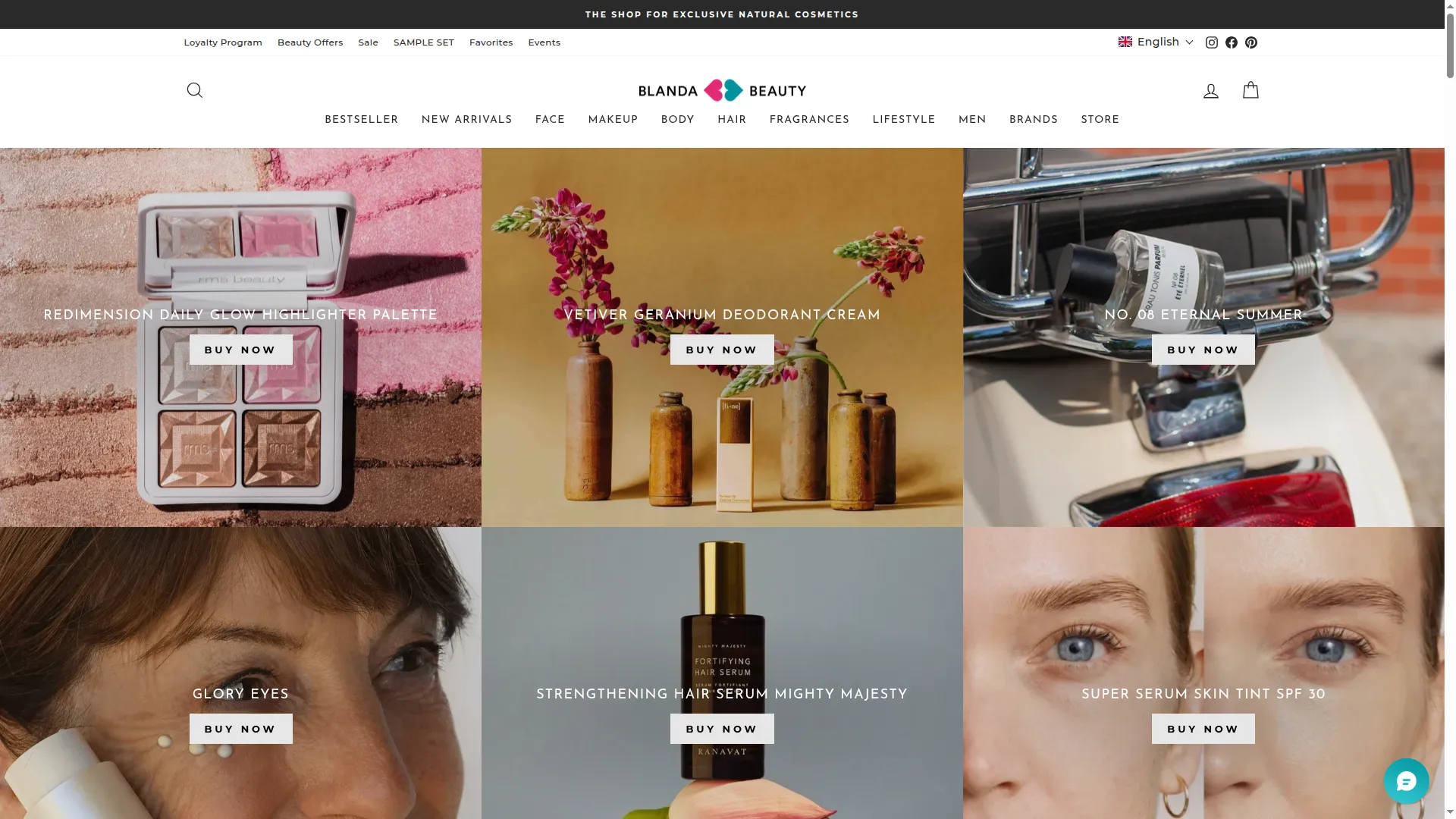 Blanda-beauty.com