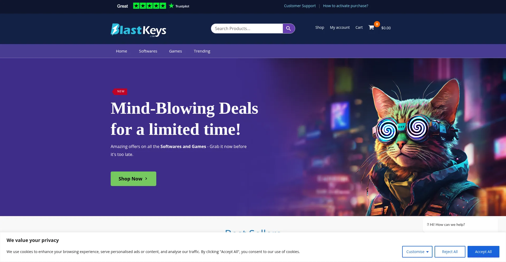¿És Seguro y Confiable Blastkeys.com?