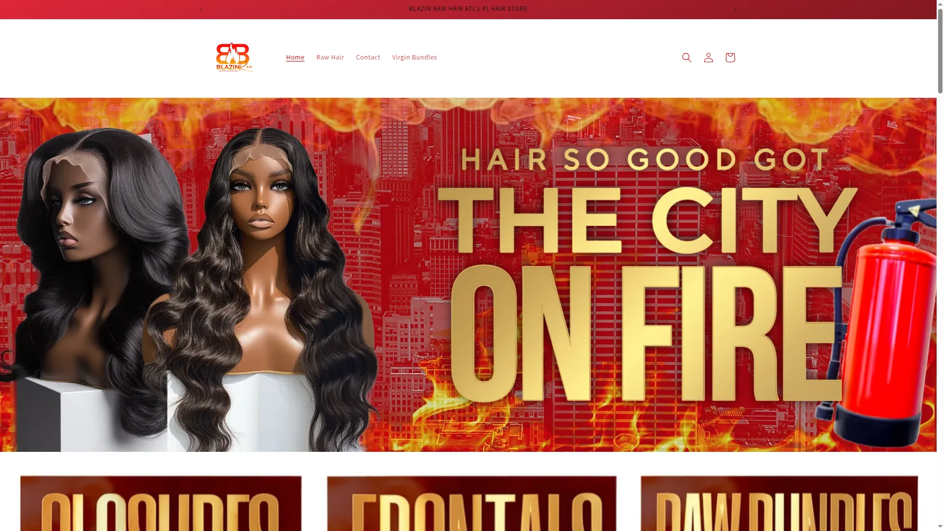 Blazinrawhairbundles.com