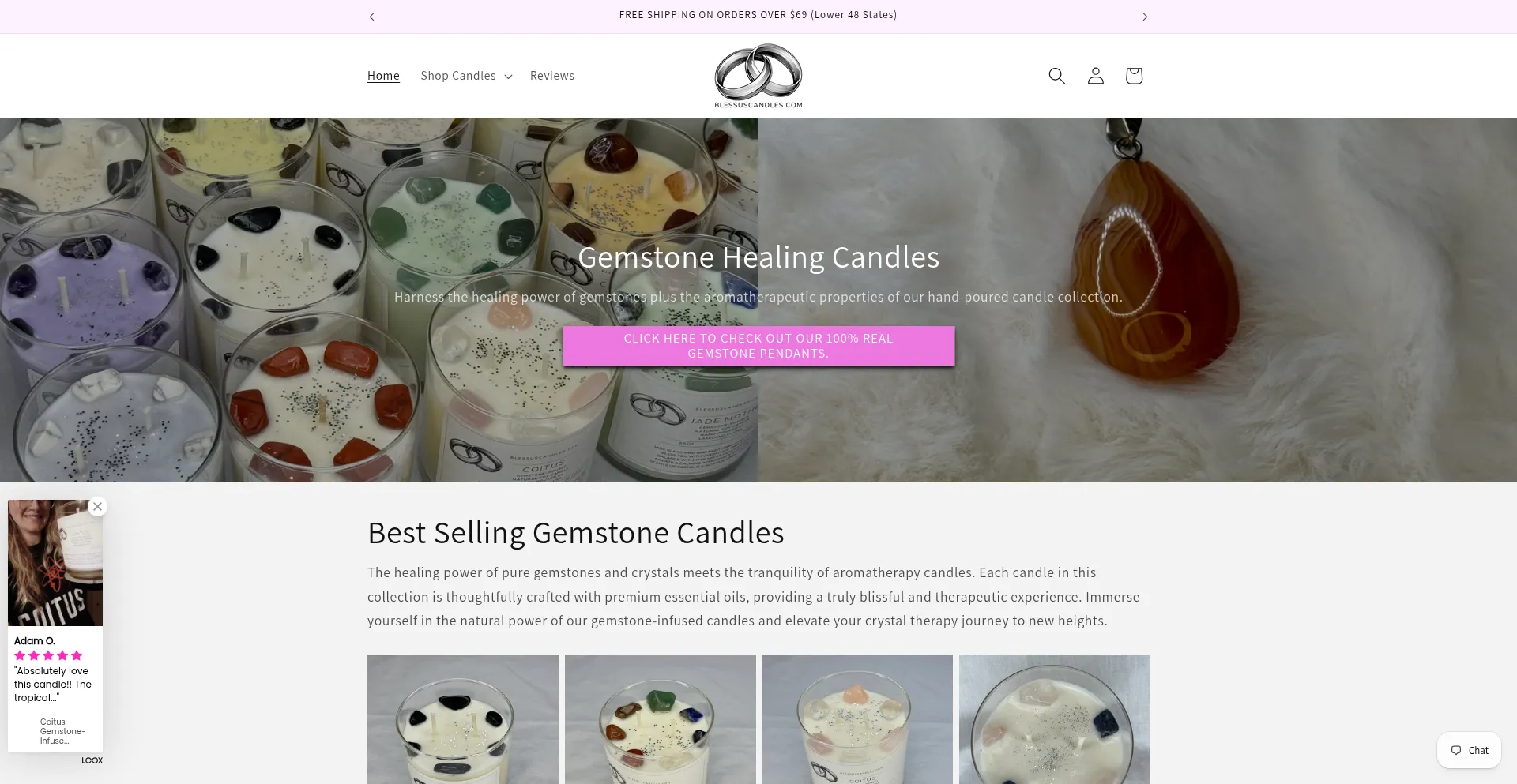 Blessuscandles.com