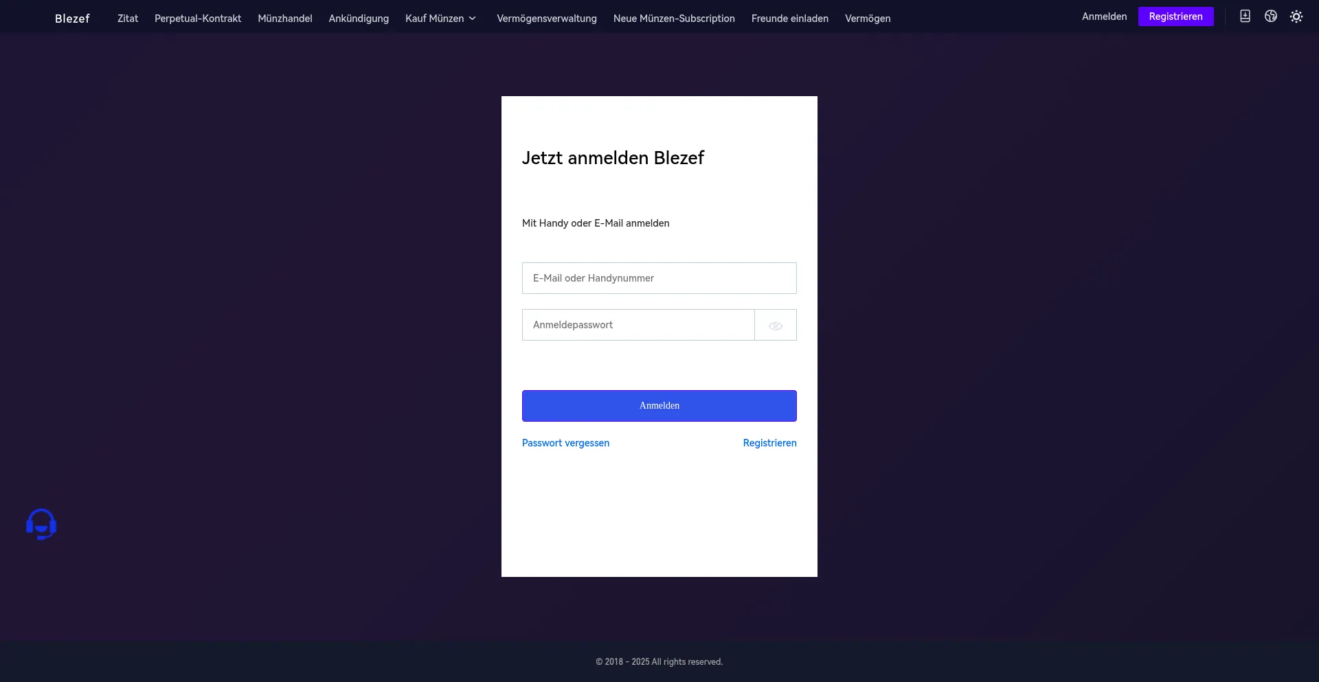 Website screenshot of Blezefgroup.com
