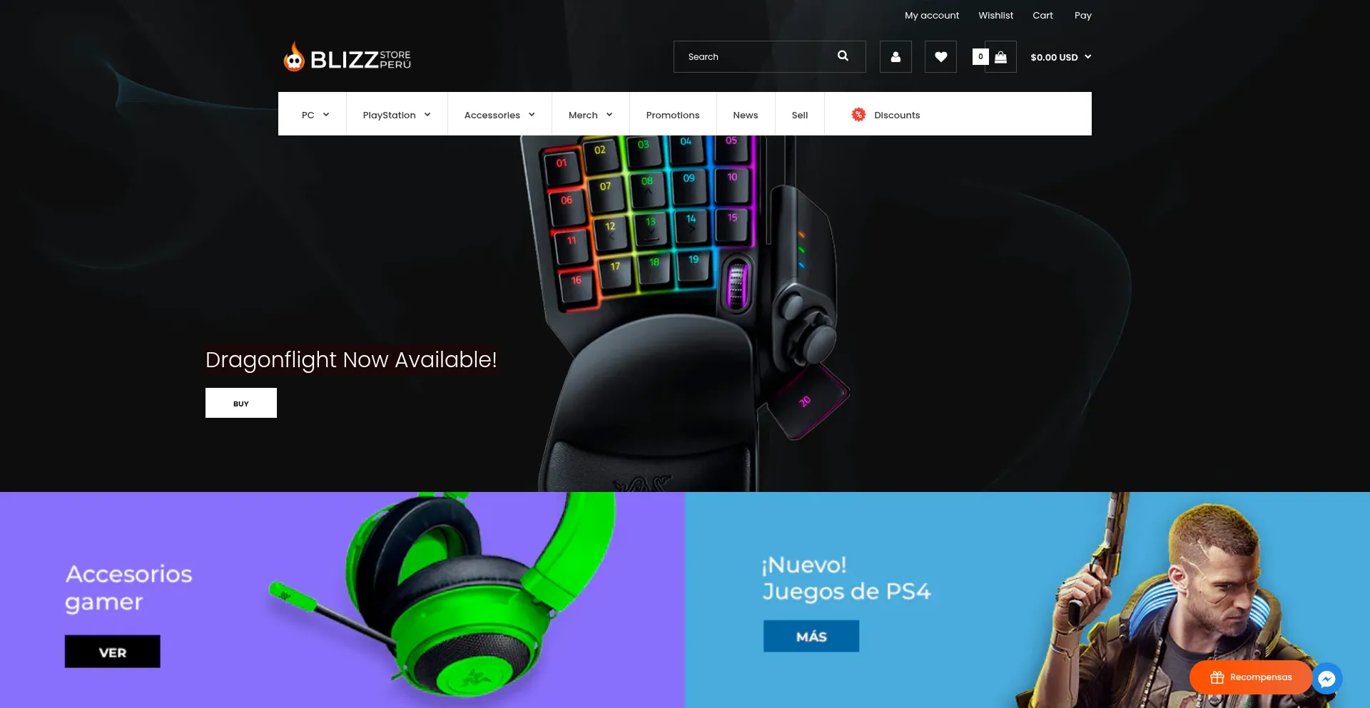 Blizzstoreperu.com