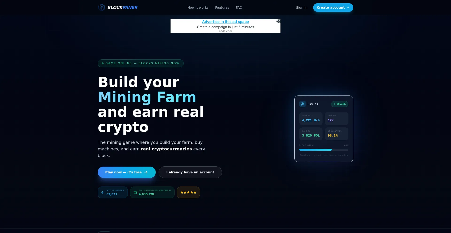 Blockminer.space