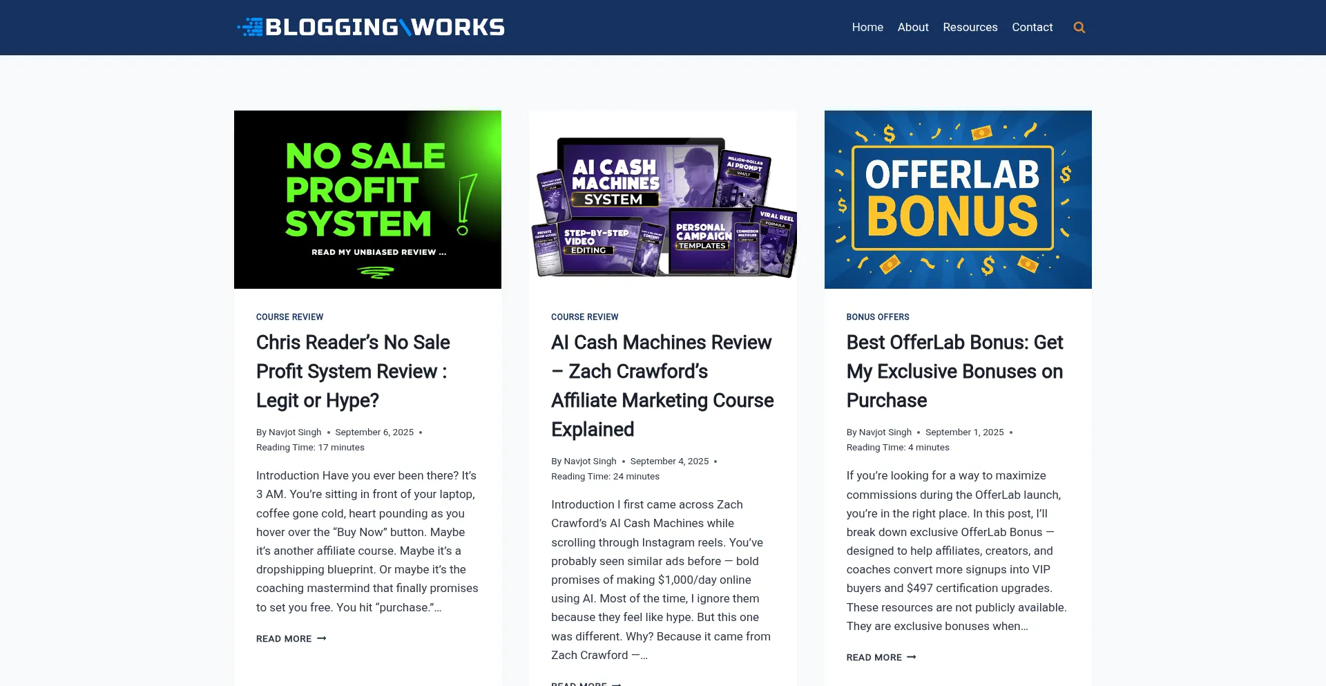 ¿És Seguro y Confiable Bloggingworks.com?