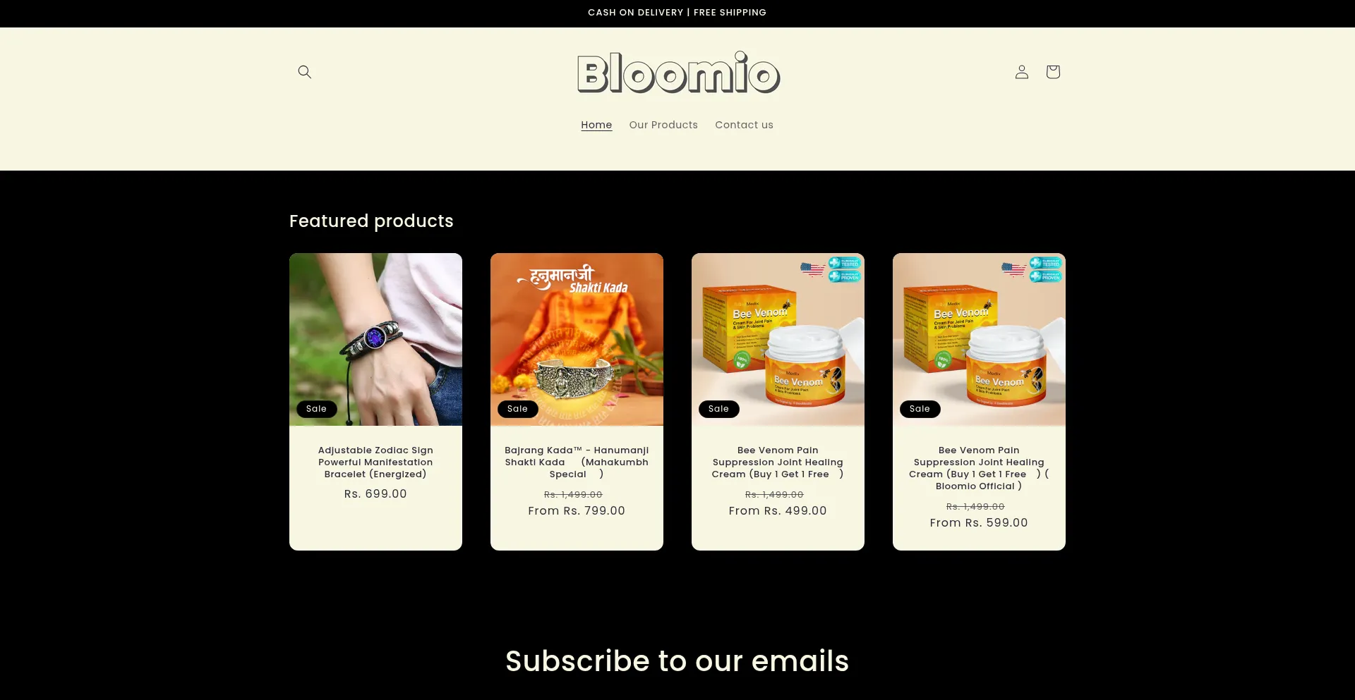 ¿És Seguro y Confiable Bloomio.co.in?