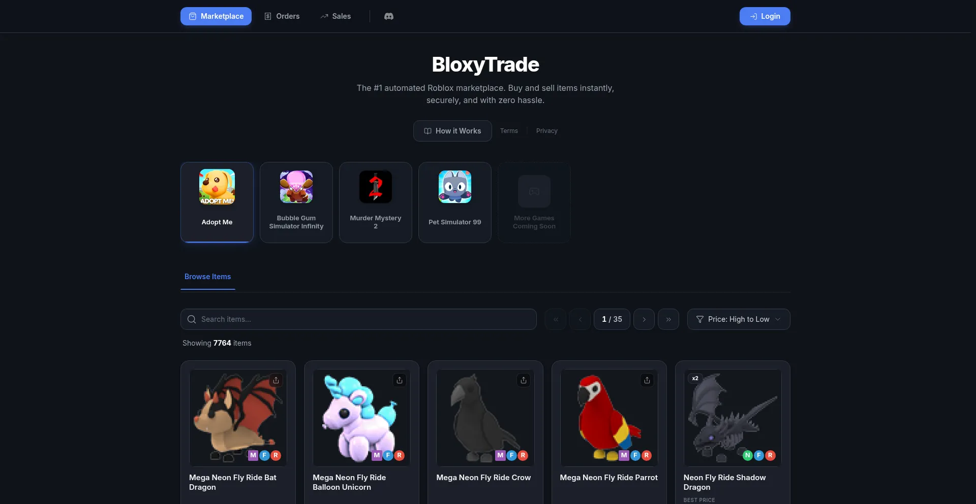 Bloxy.trade