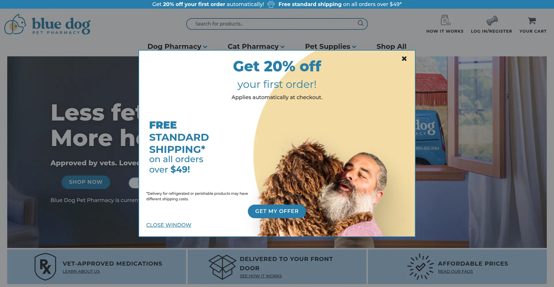 ¿És Seguro y Confiable Bluedogpetpharmacy.com?