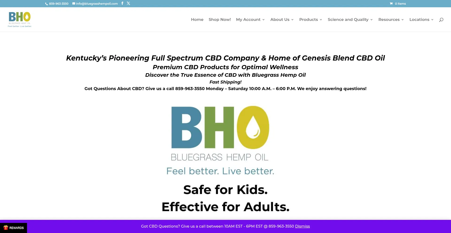 ¿És Seguro y Confiable Bluegrasshempoil.com?