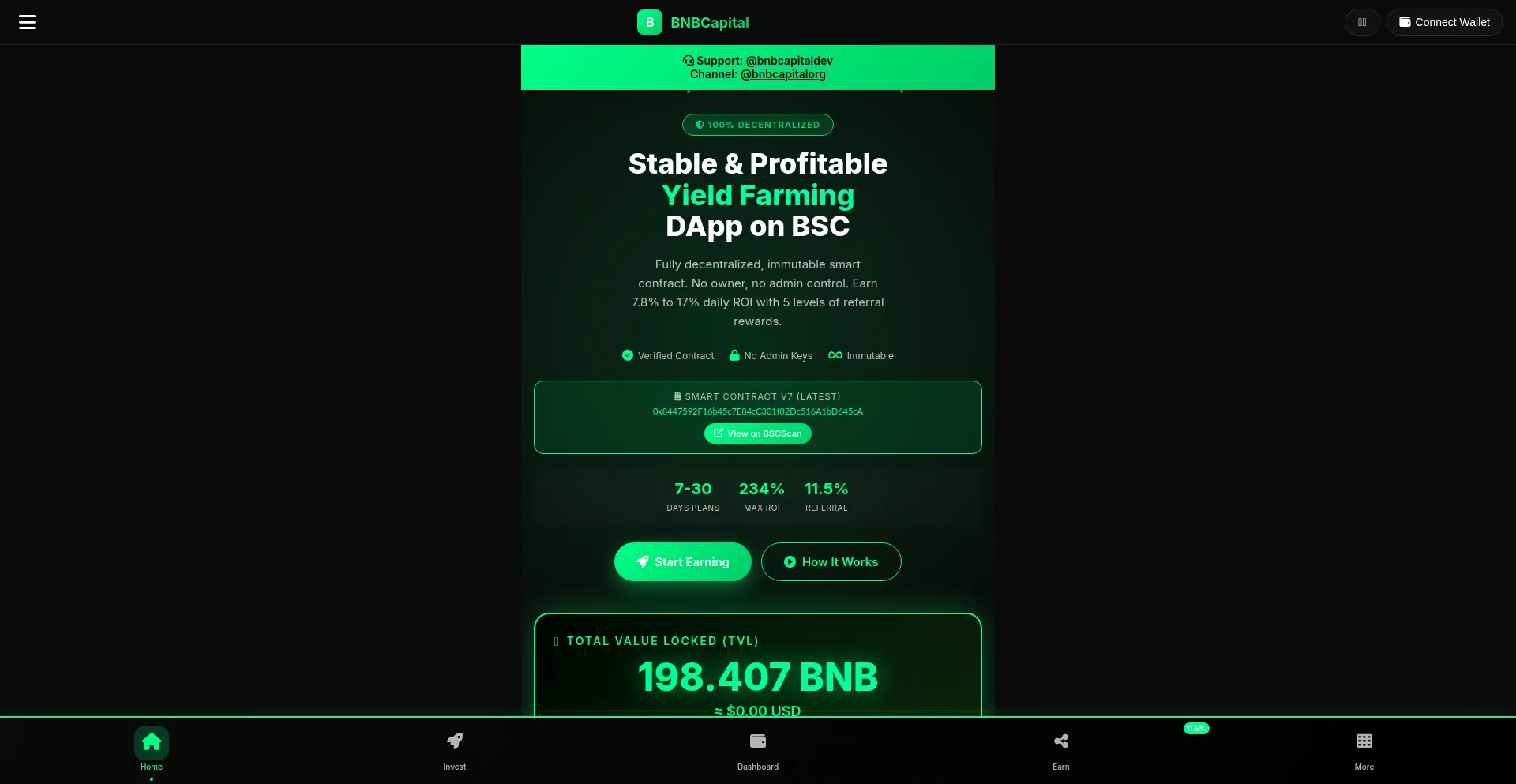 ¿És Seguro y Confiable Bnbcapital.org?