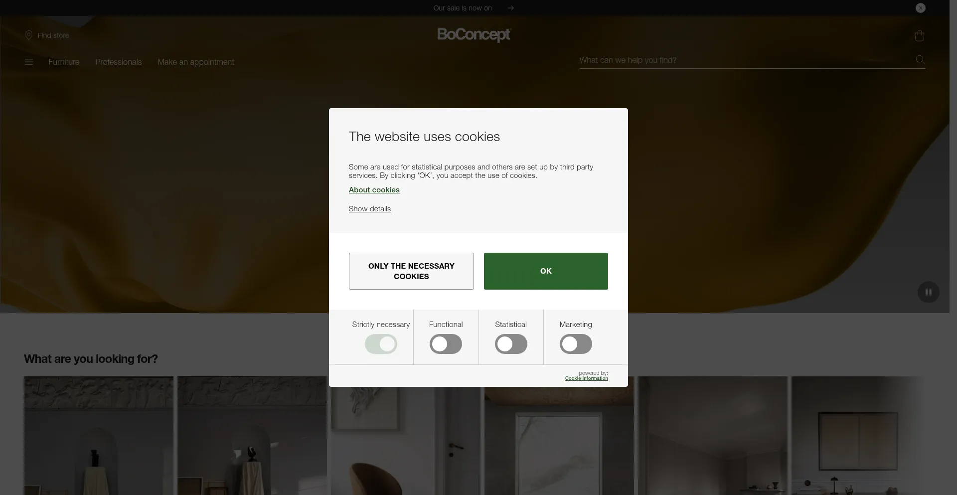 Boconcept.co.uk Screenshot