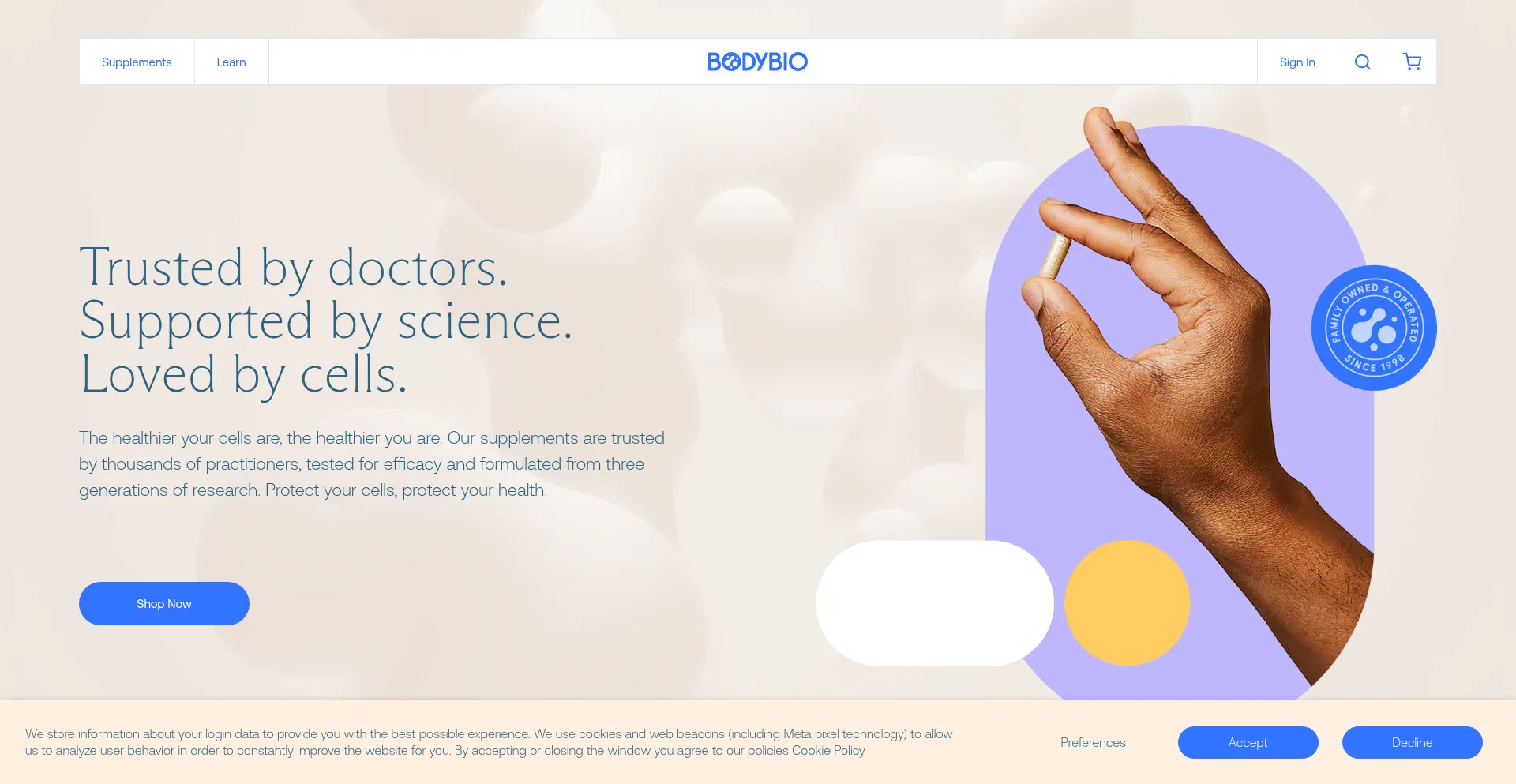 ¿És Seguro y Confiable Bodybio.com?