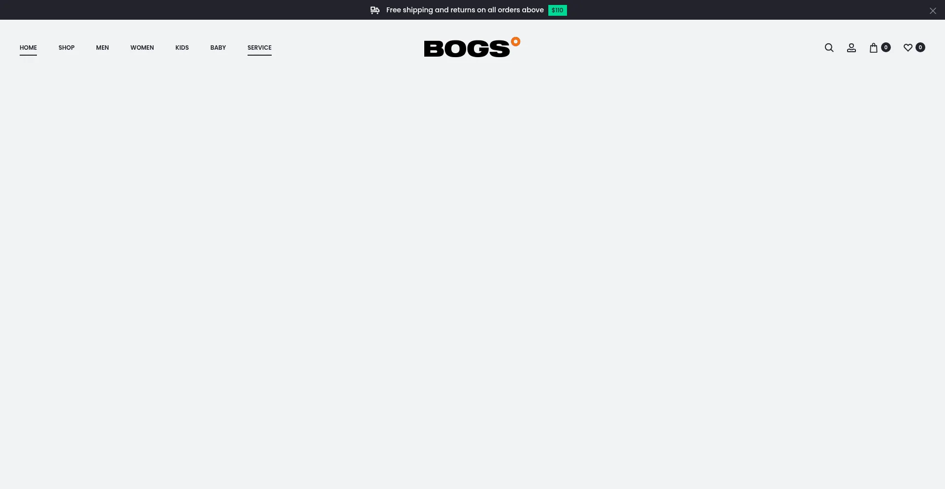 Website screenshot of Bogsusa.us