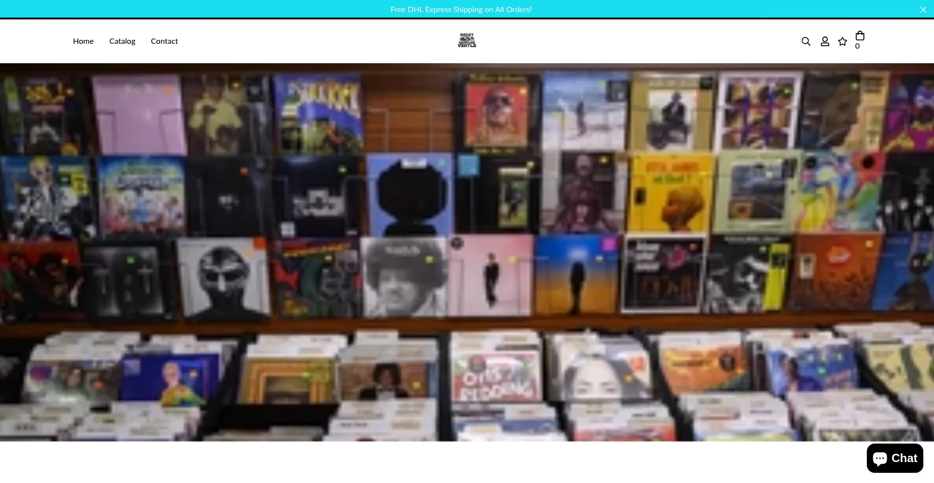 Website screenshot of Boksy.shop