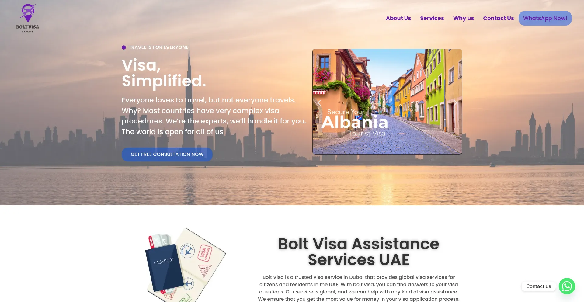 ¿És Seguro y Confiable Boltvisaexpress.ae?