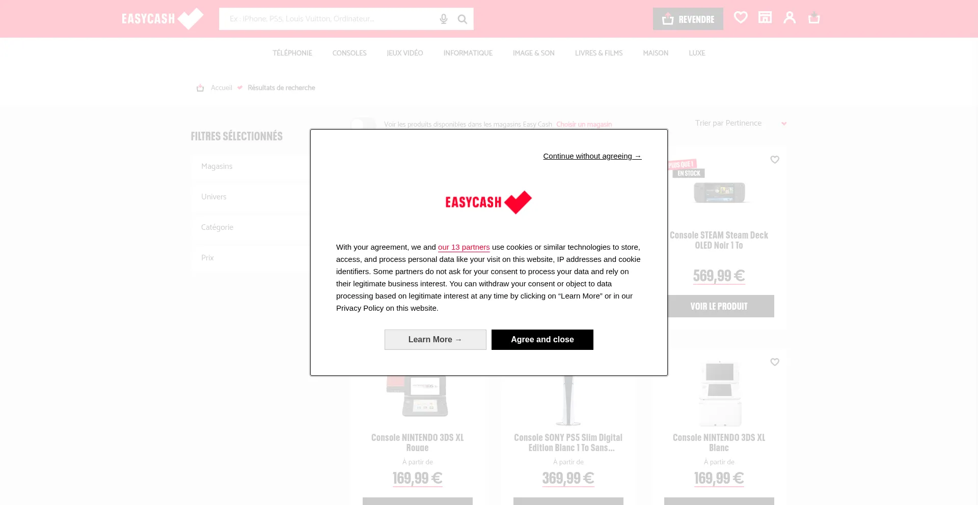 ¿És Seguro y Confiable Bons-plans.easycash.fr?