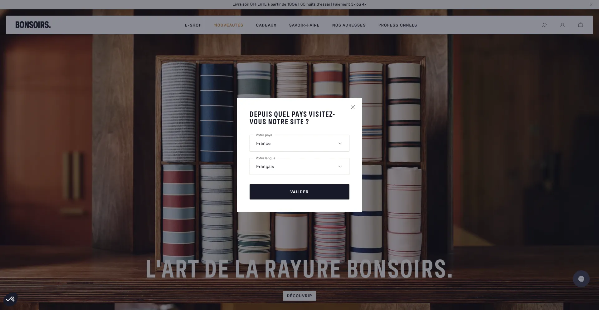 Bonsoirs.com Screenshot