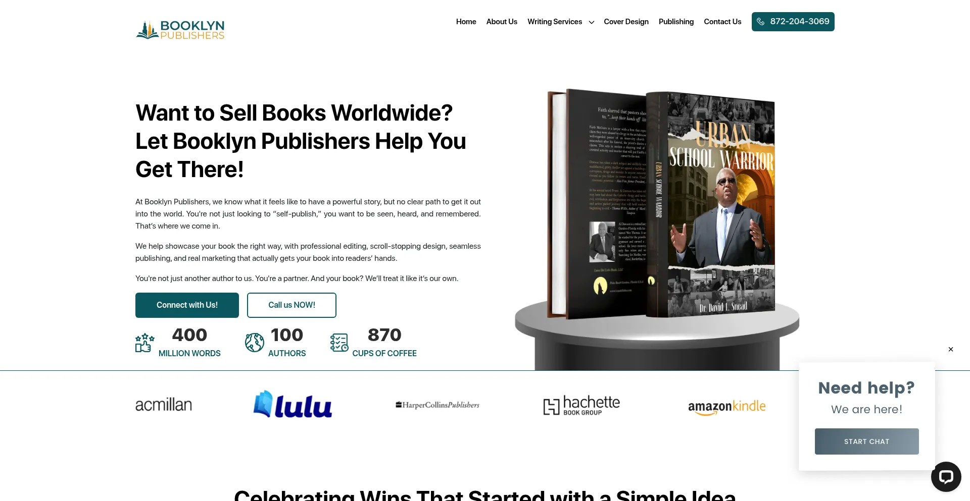 Booklynpublishers.com Screenshot