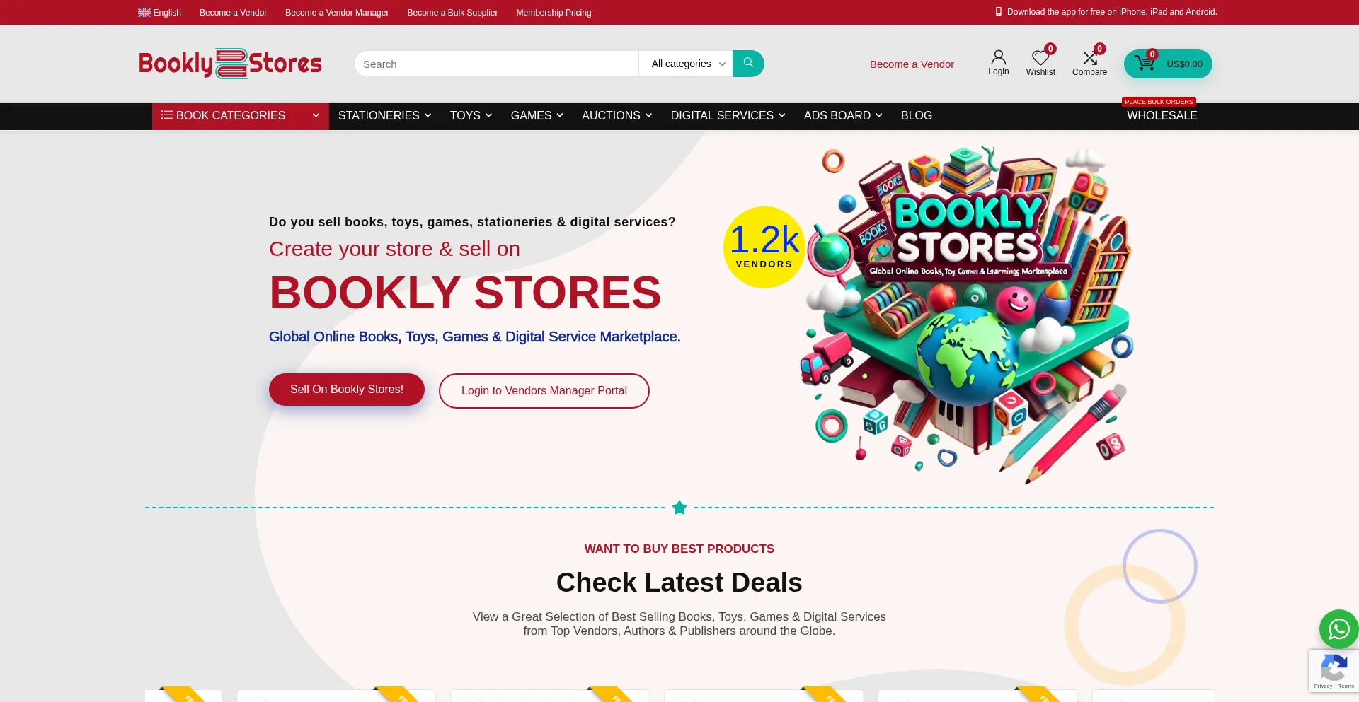 Booklystores.com