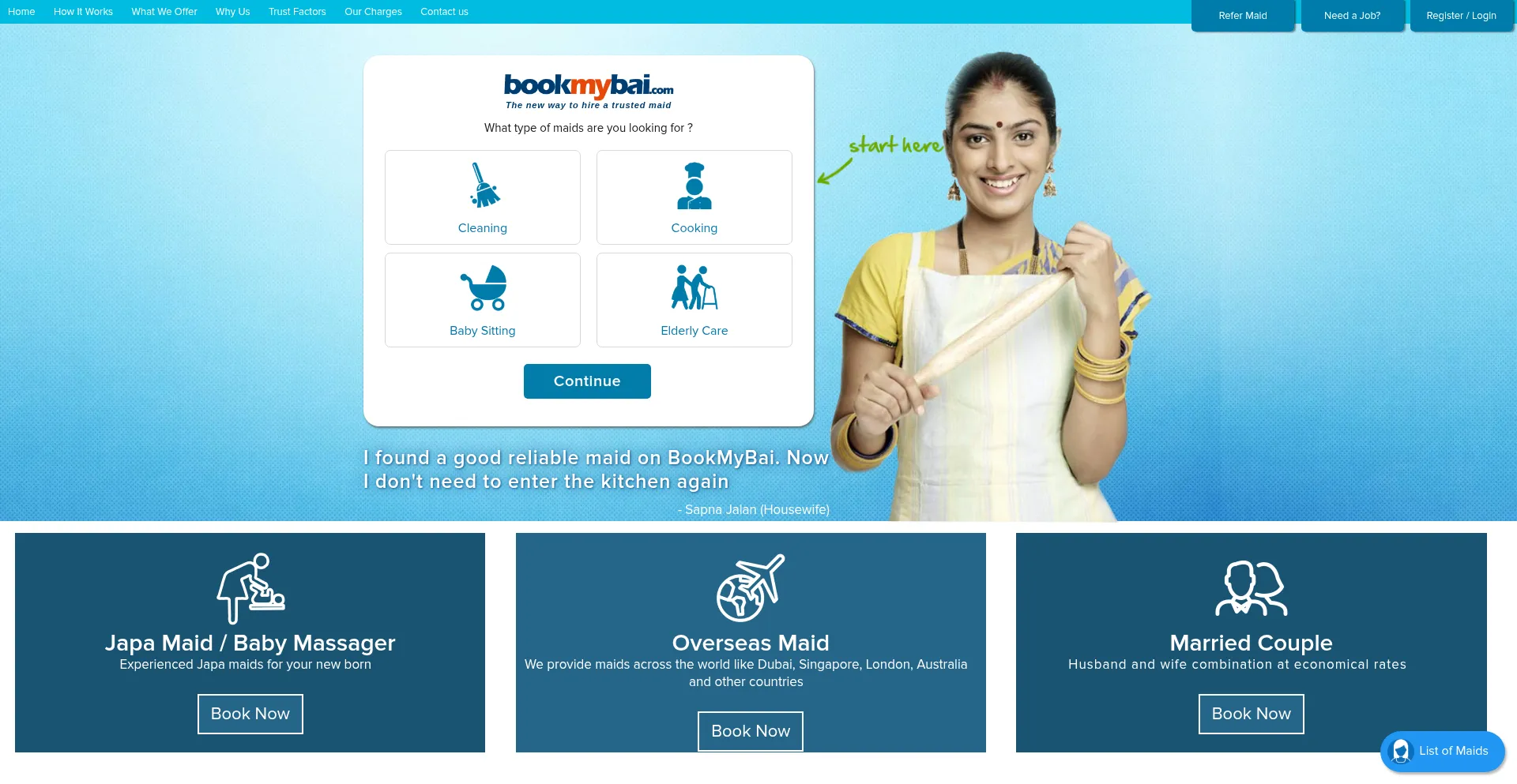 Bookmybai.com