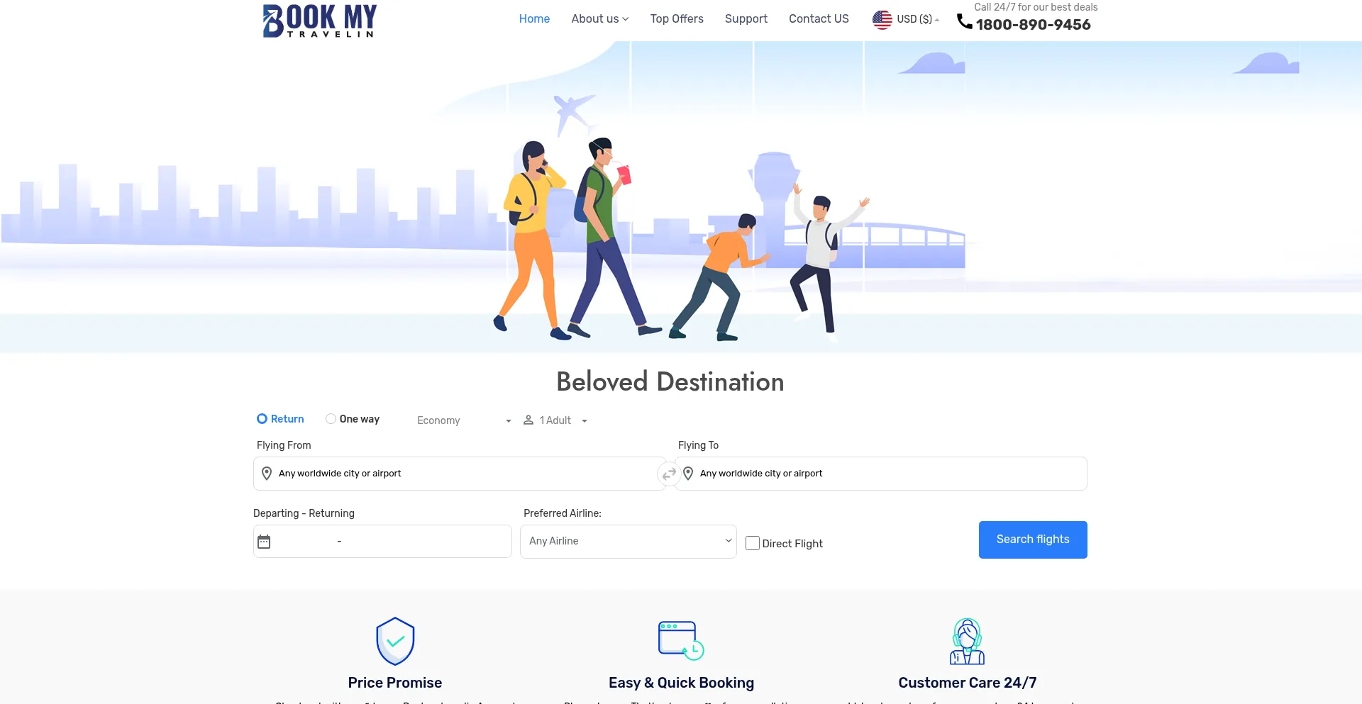 Bookmytravelin.com