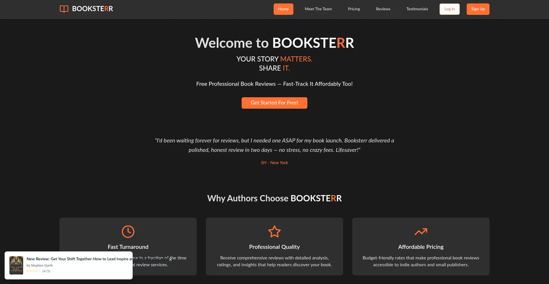 ¿És Seguro y Confiable Booksterr.com?