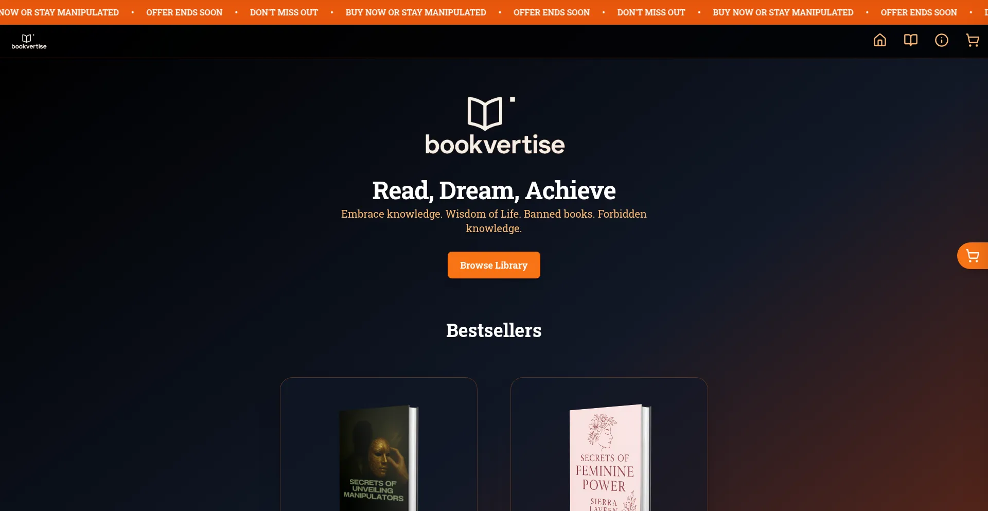¿És Seguro y Confiable Bookvertise.com?