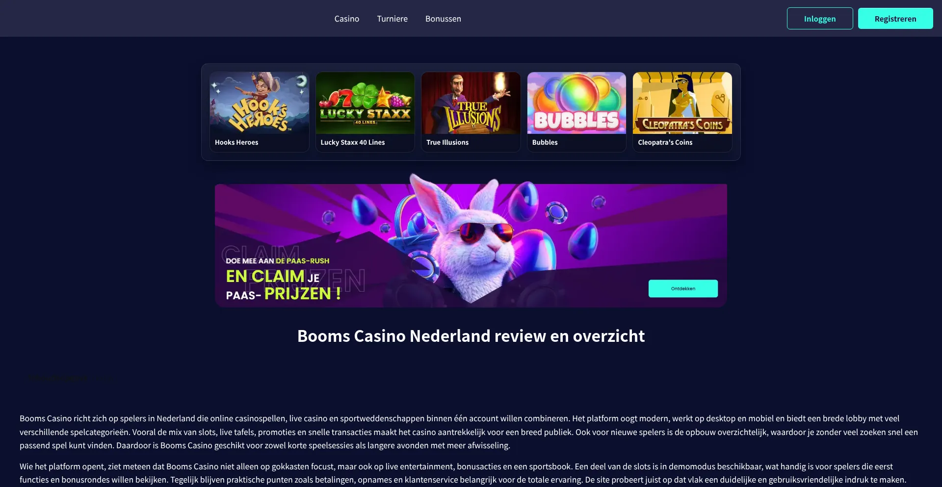 Boomscasino.online