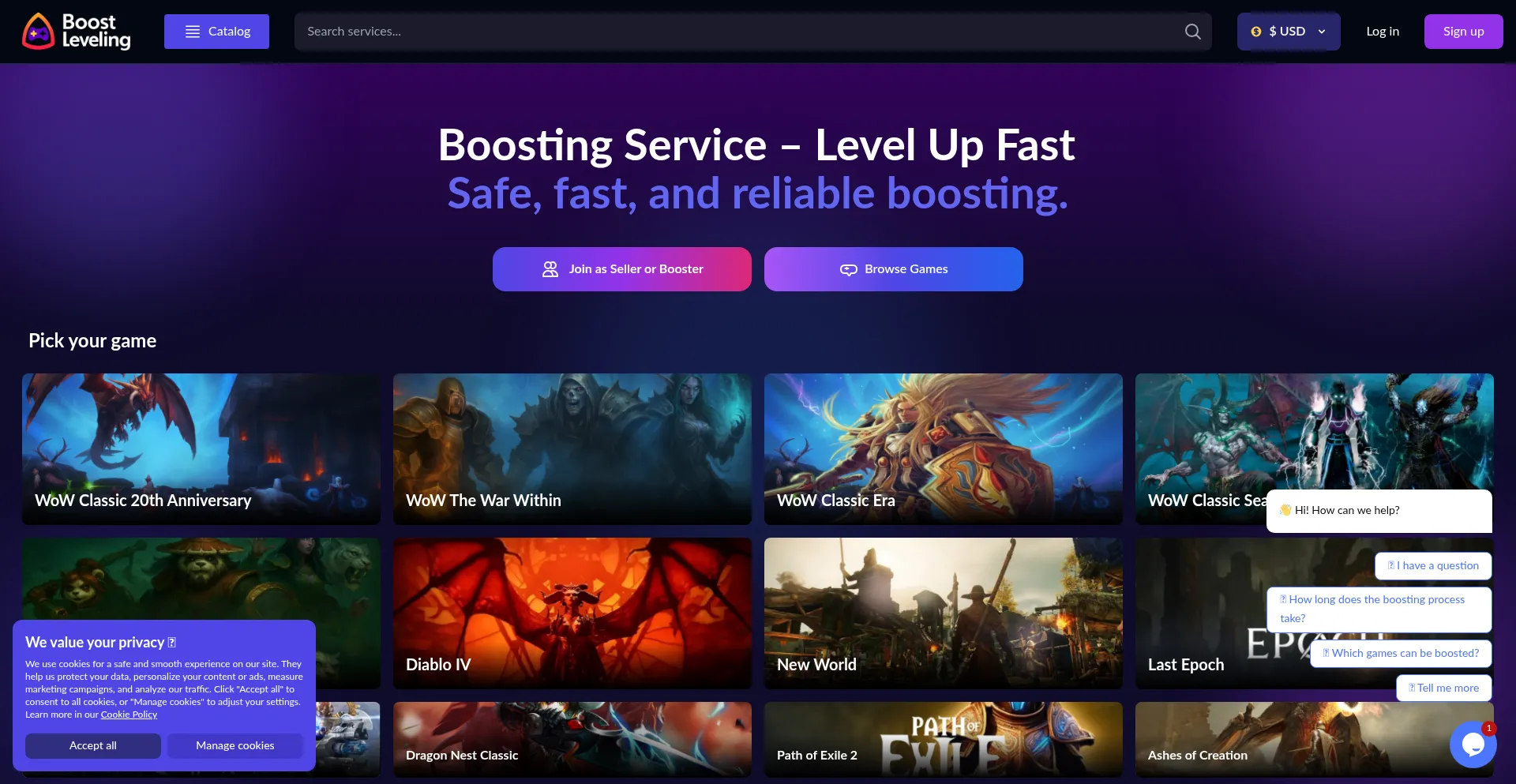 ¿És Seguro y Confiable Boostleveling.com?
