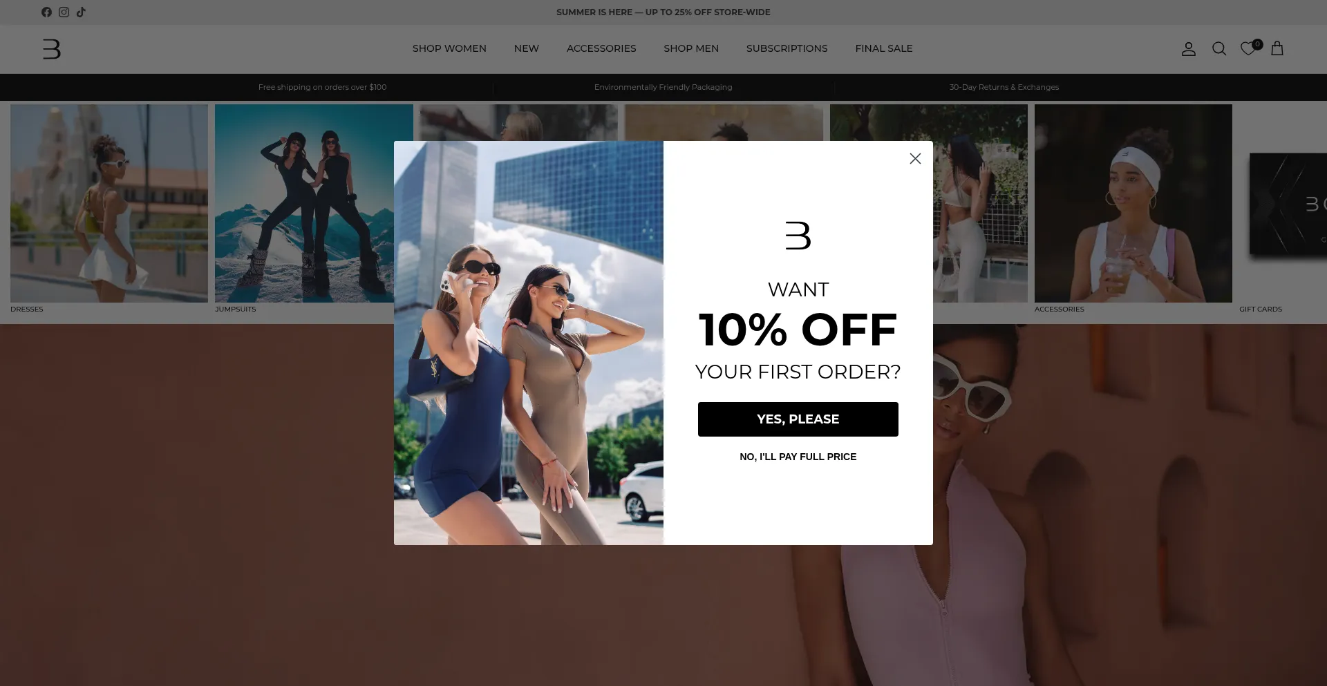 Website screenshot of Botaofficial.com