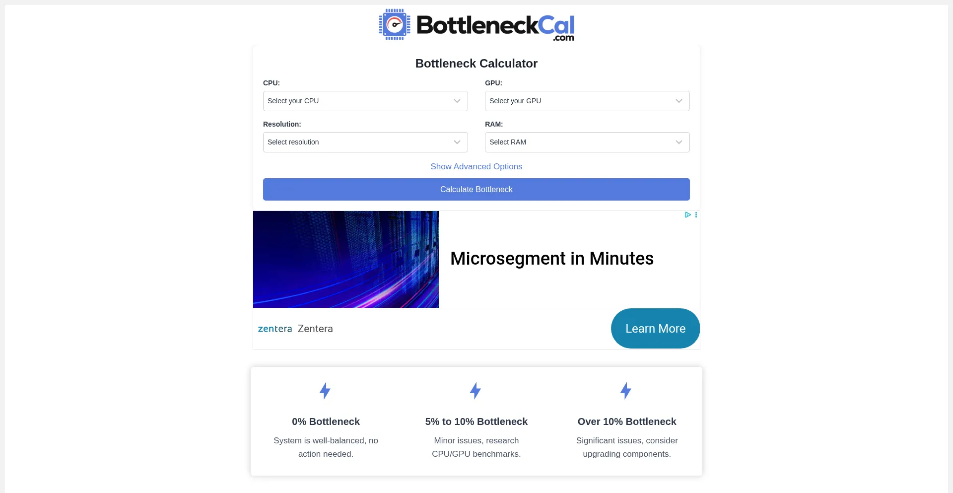¿És Seguro y Confiable Bottleneckcal.com?