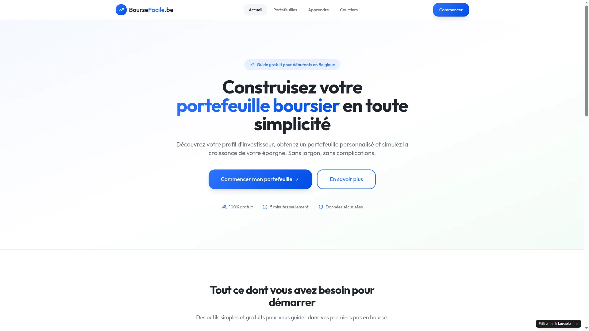 Boursefacile.be