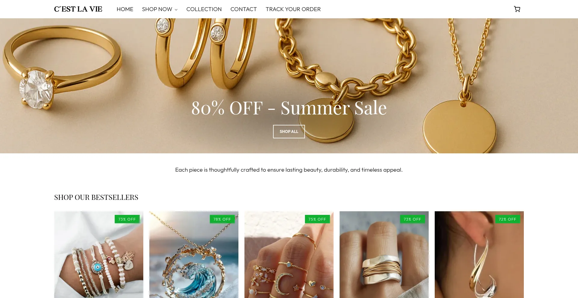 ¿És Seguro y Confiable Boutique-cestlavie.com?