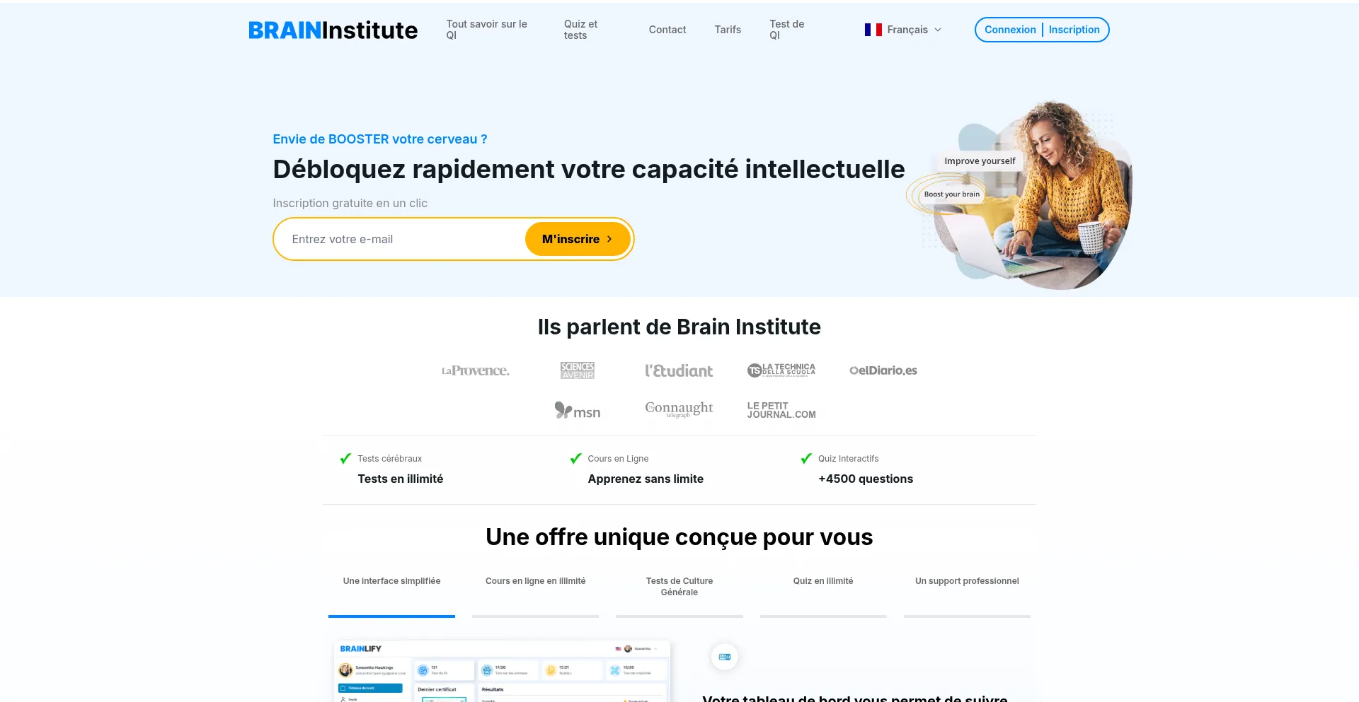 Brain-institute.ai Screenshot