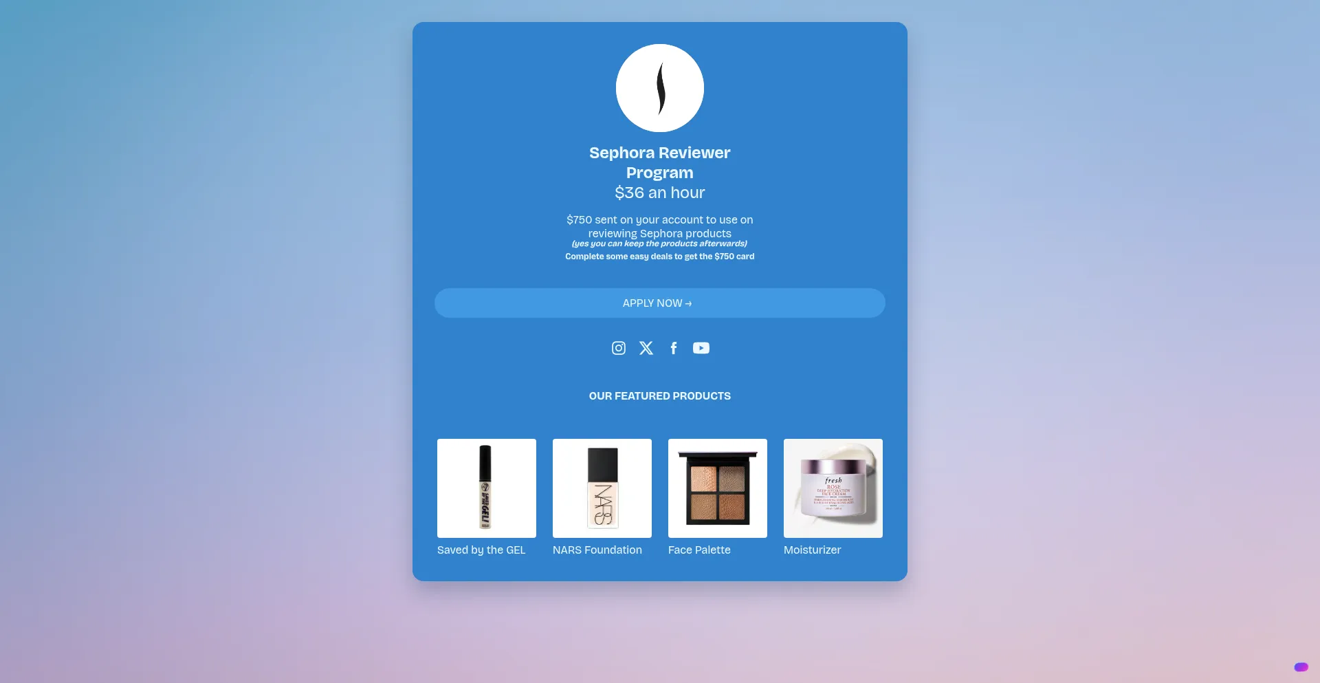 Website screenshot of Brandtester.site