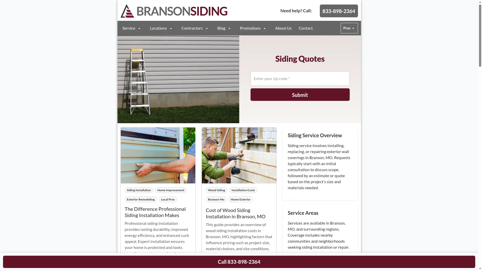Bransonsidingservice.com