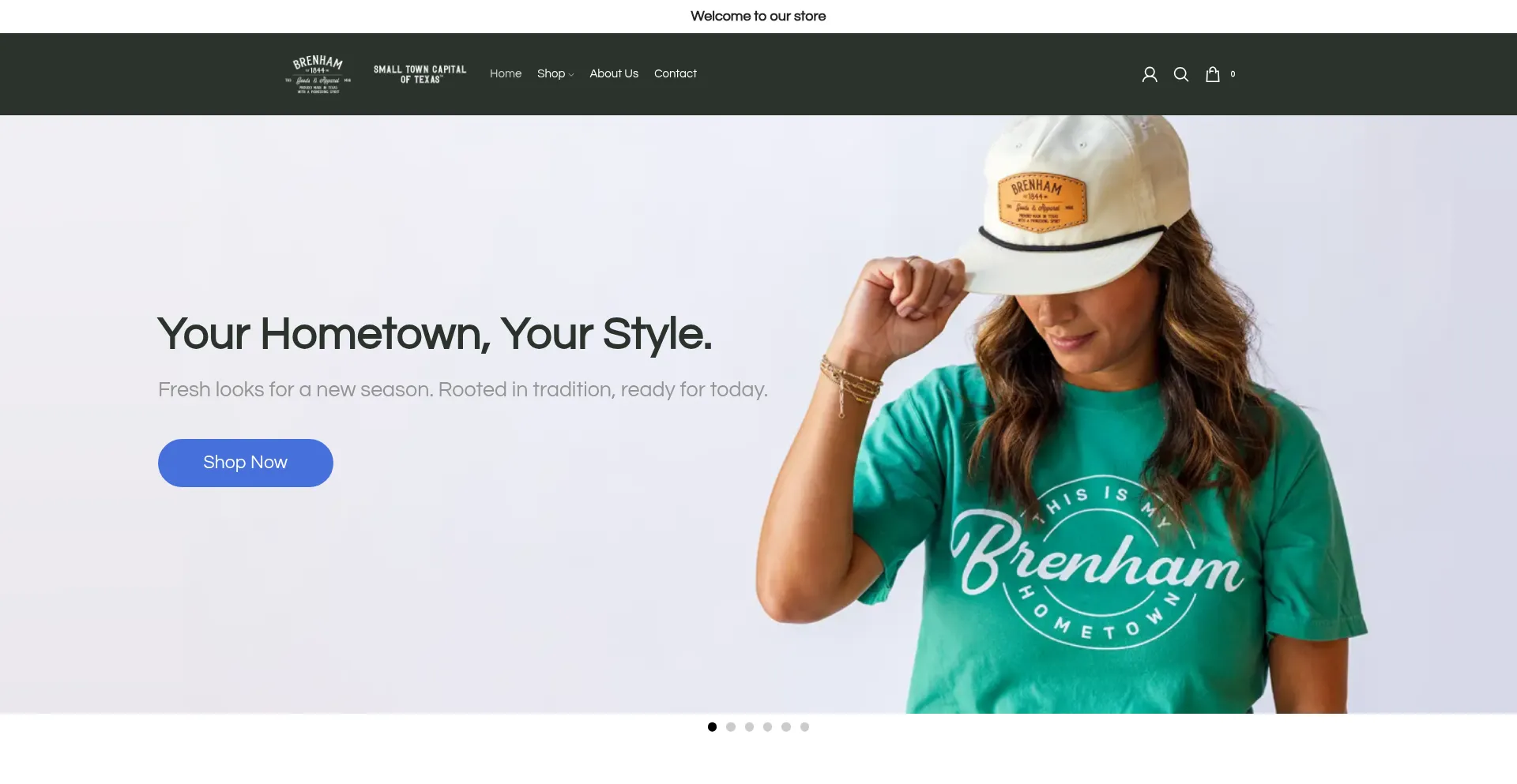 Brenhamgoods.com Screenshot