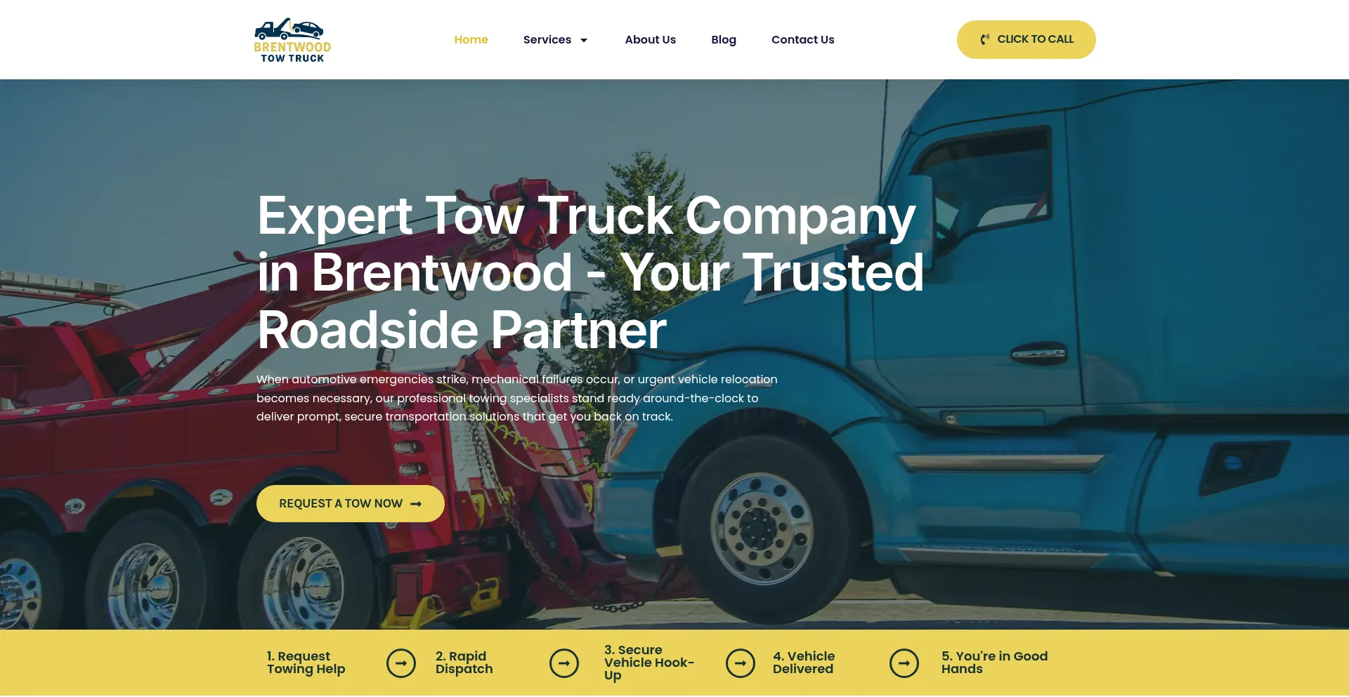 ¿És Seguro y Confiable Brentwoodtowtruck.com?
