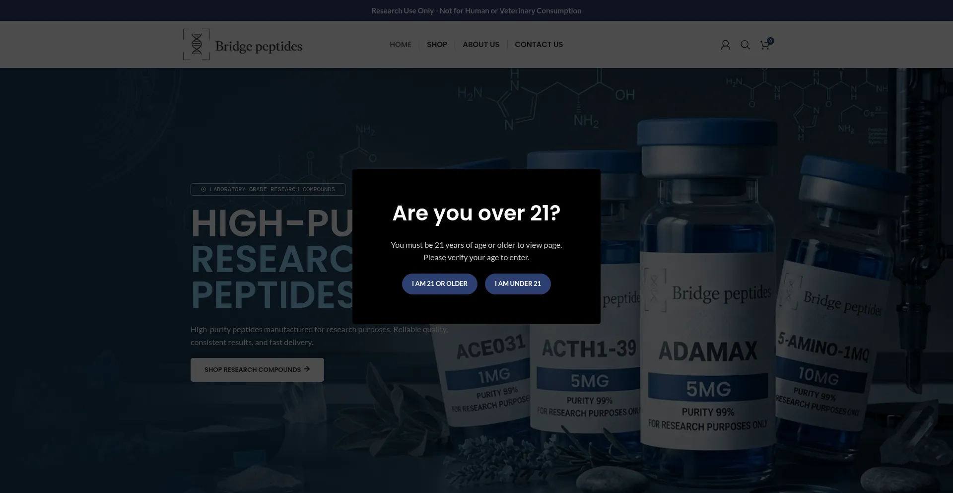 Bridgepeptide.com