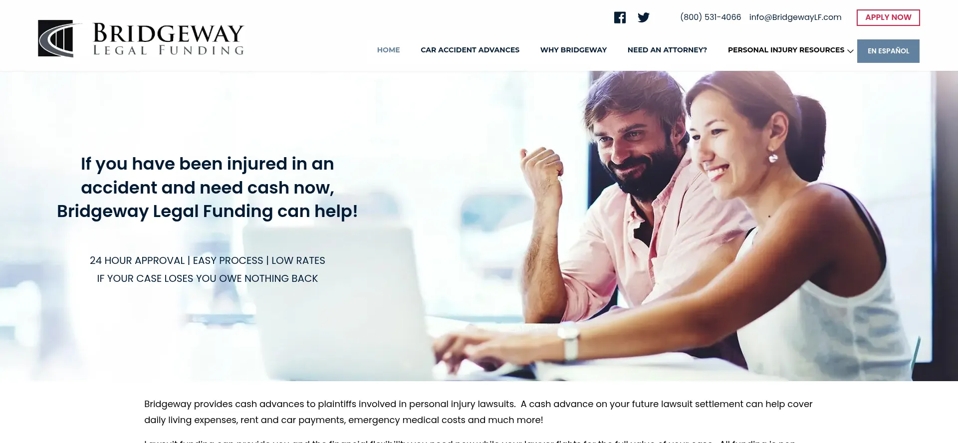 ¿És Seguro y Confiable Bridgewaylf.com?