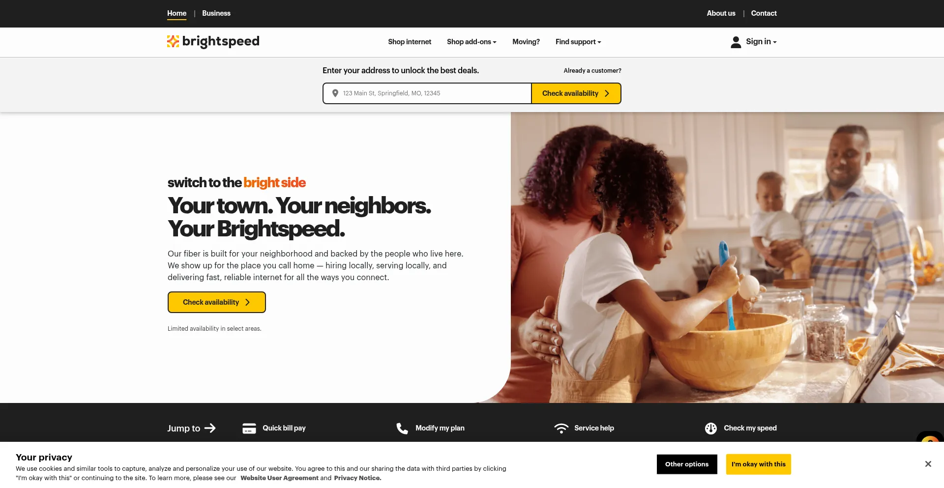 ¿És Seguro y Confiable Brightspeed.com?