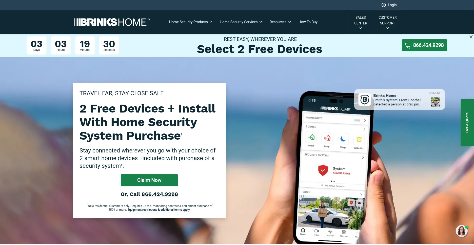 Brinkshome.com Screenshot