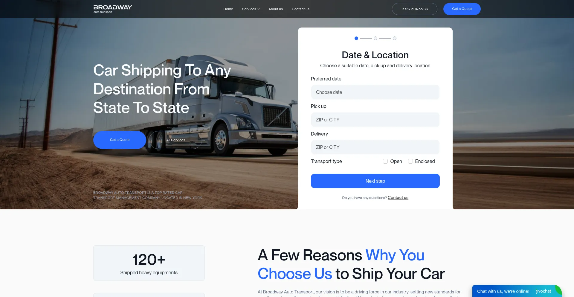 ¿És Seguro y Confiable Broadwayautotransport.com?