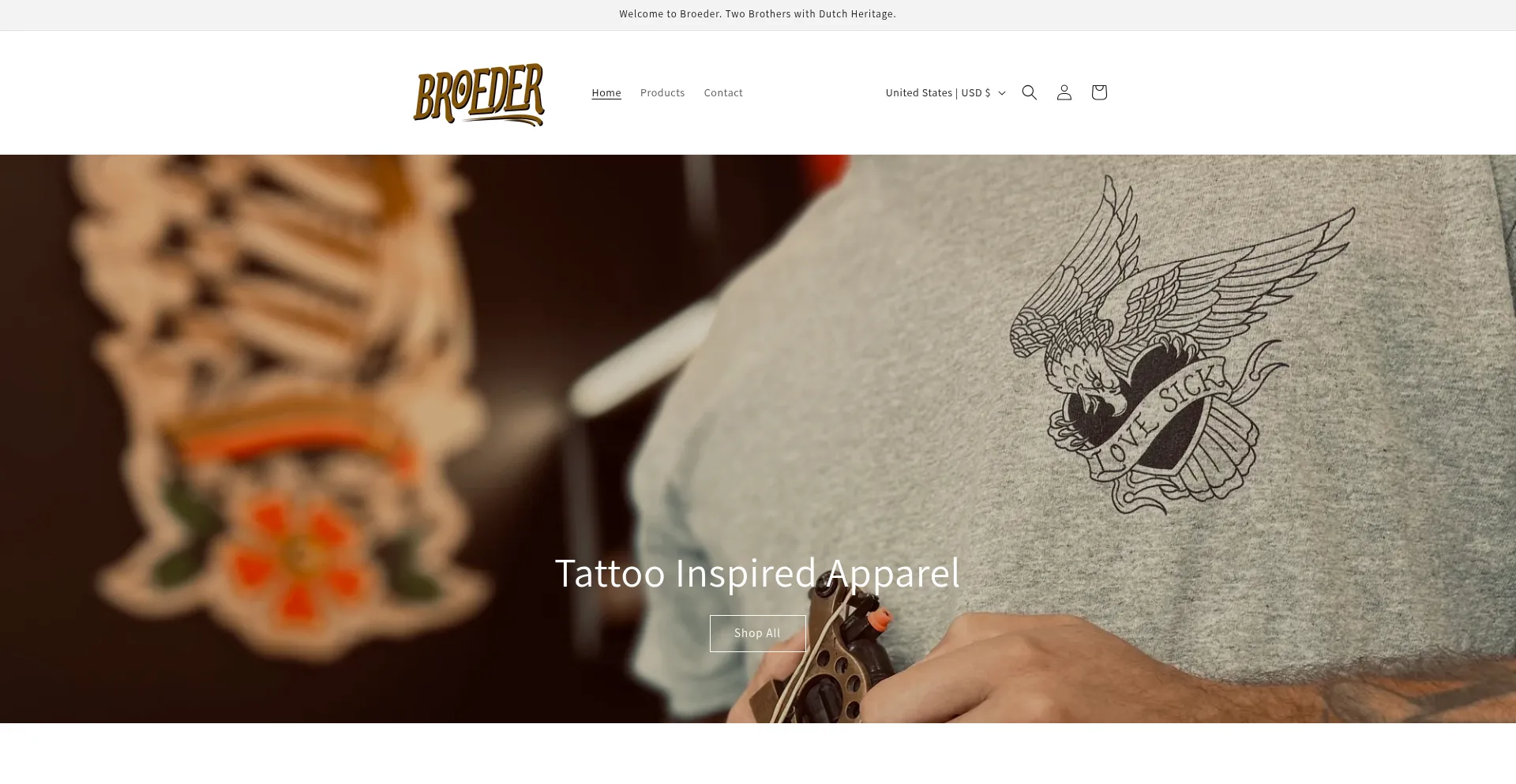 Broeder.com.au Screenshot