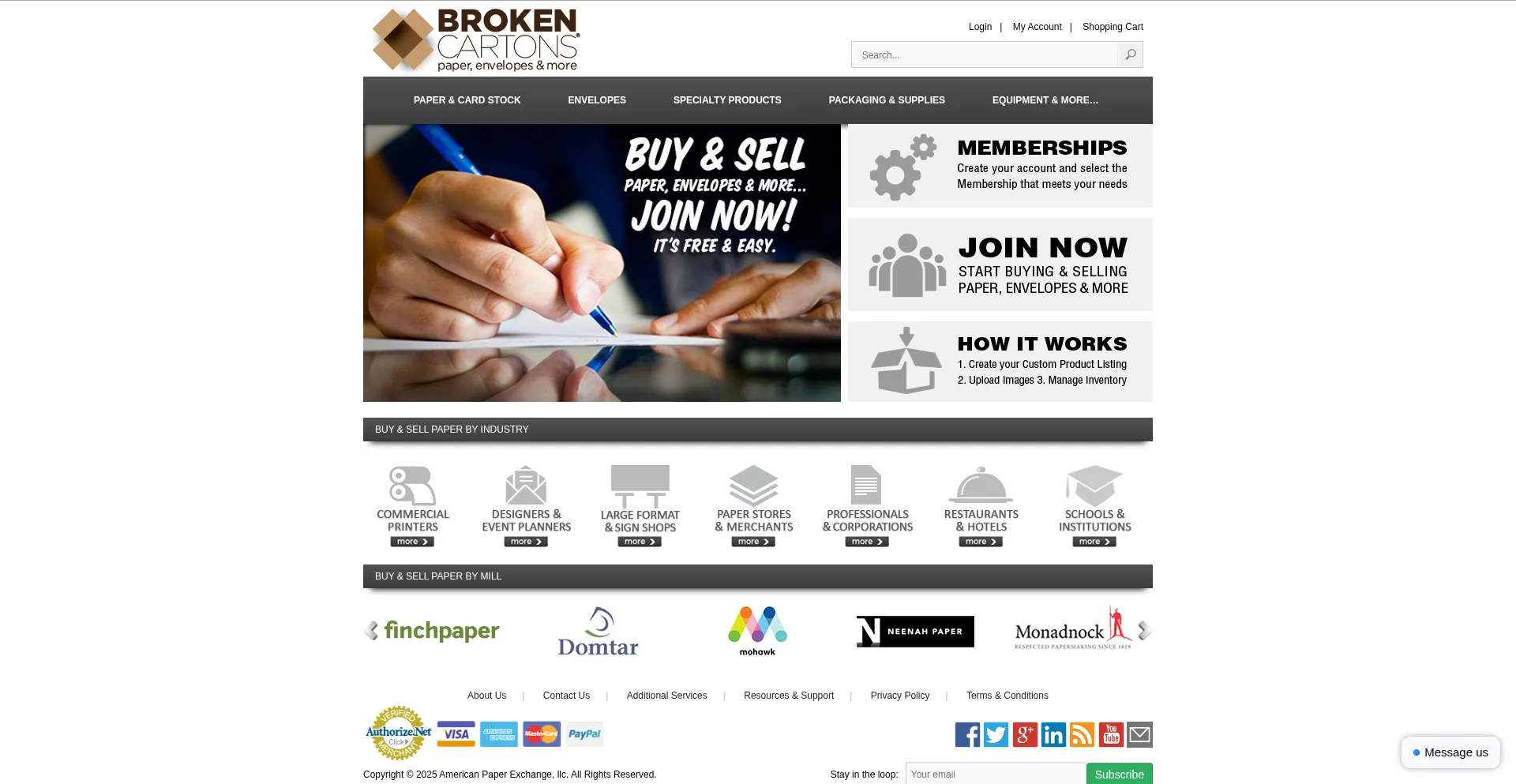 ¿És Seguro y Confiable Brokencartons.com?