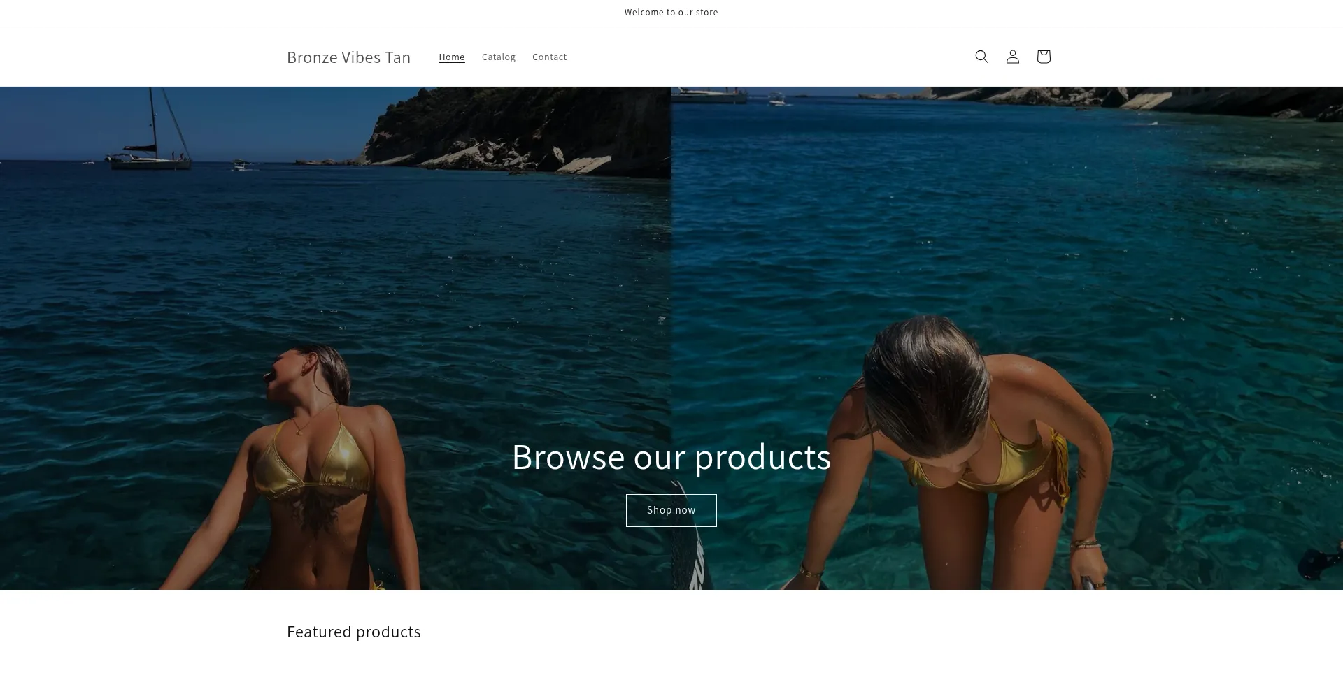 Website screenshot of Bronzevibestan.com
