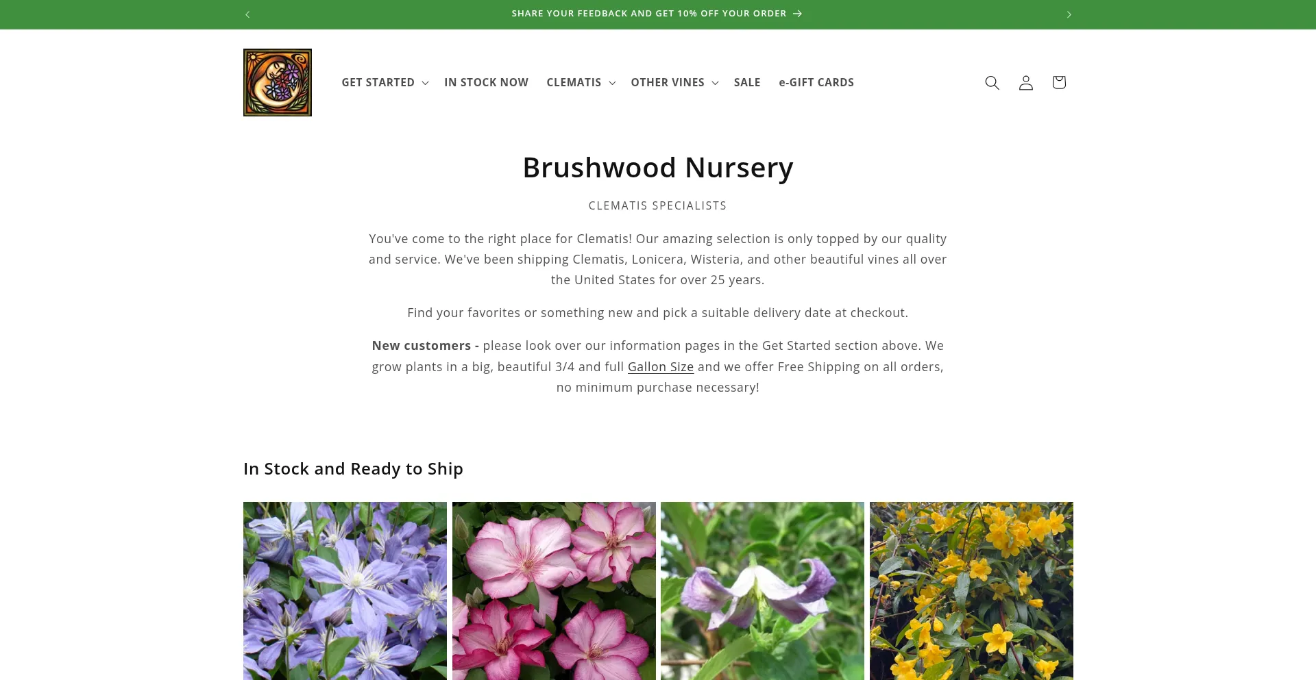 ¿És Seguro y Confiable Brushwoodnursery.com?